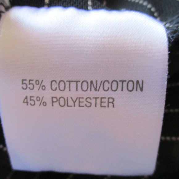 Adidas Climalite Men's Short Sleeve Black & White Striped Shirt Size Large - Picture 11 of 12